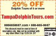 Special Coupon Offer for Tampa Water Taxi & Tours / 8886658687.com